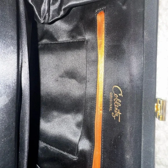 Vintage Coblentz Saks Fifth Avenue Satin Clutch Purse - Picture 8 of 8